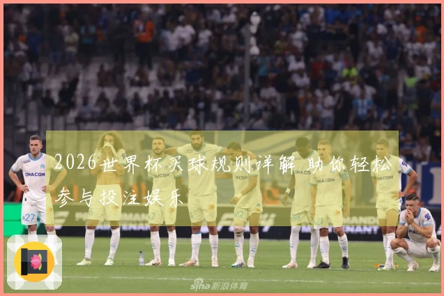 2026世界杯买球规则详解 助你轻松参与投注娱乐